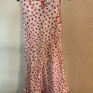 Red Polka Dot Kids Dress